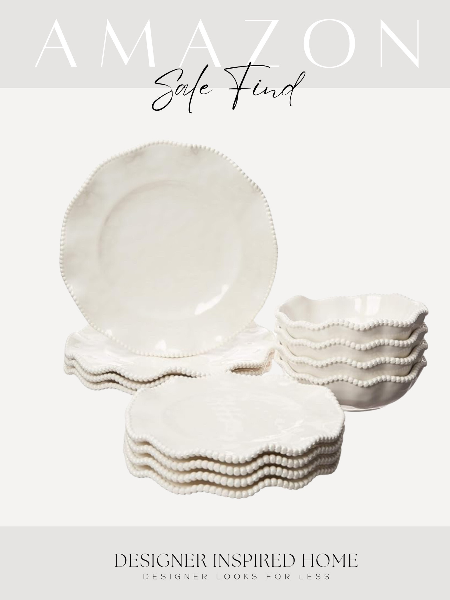 Gorgeous melamine dinnerware set…..and it’s 50% off! 

#LTKSaleAlert #LTKHome