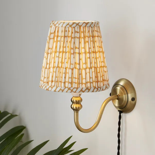 Dash Ruched Tapered Lamp Shade | Dunelm (migrated)