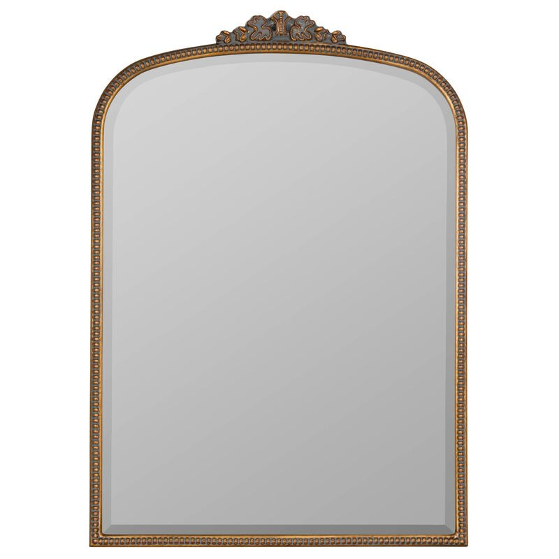 Bridgitte Ornate Large Wall Mirror, Antique Gold | One Kings Lane