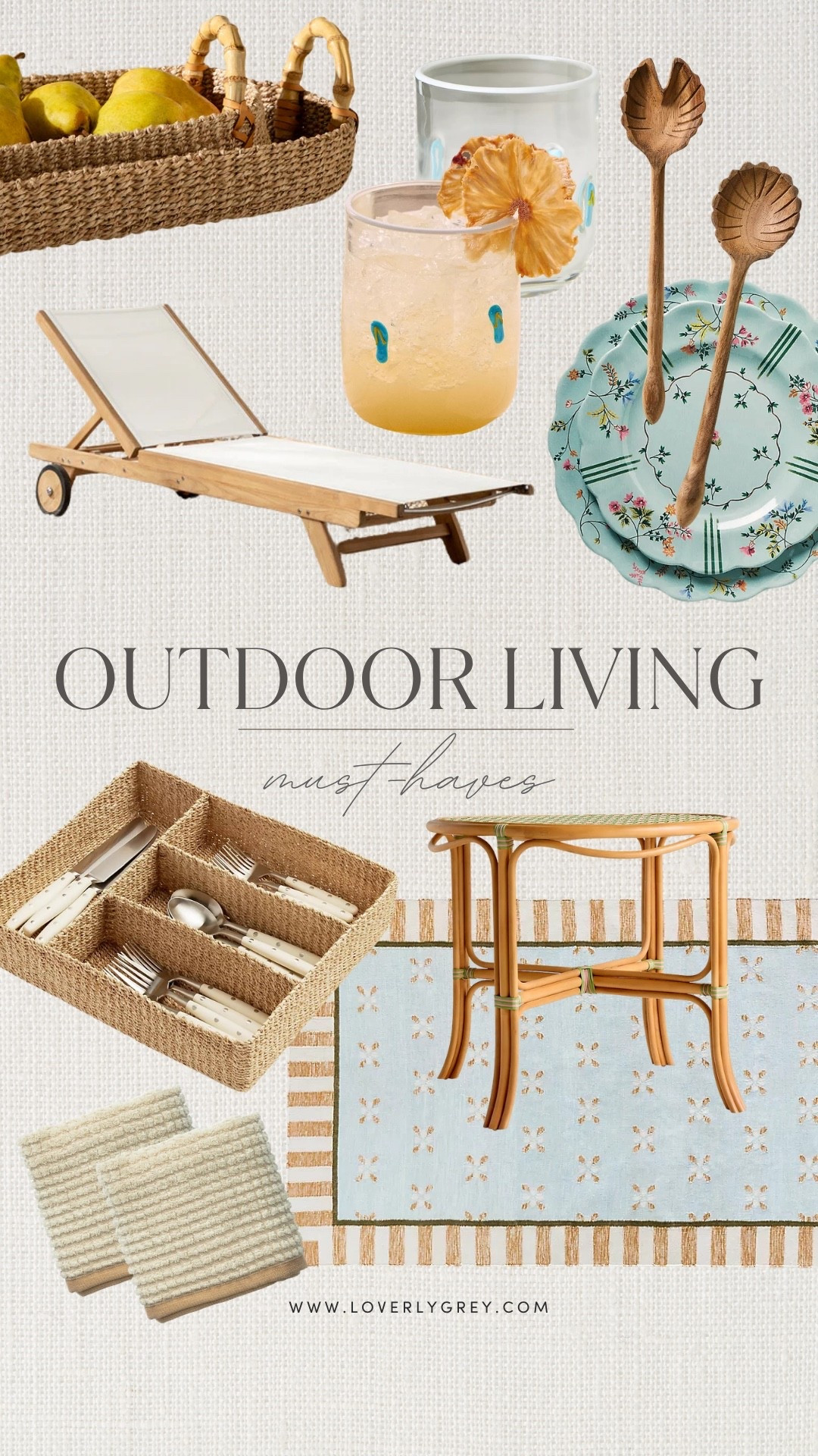 Outdoor pieces that are a must-have for spring and summer! It’s time to prep your outdoor space for warmer weather days! I’m loving the fun rug, poolside chairs, and colorful hosting plates and cups for the upcoming seasons!

#LTKSeasonal #LTKdayinmylife #LTKHome