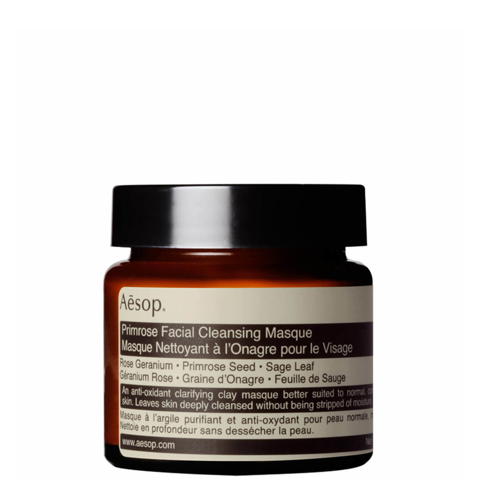 Aesop Primrose Facial Cleansing Masque 60ml | LOOKFANTASTIC | Look Fantastic (UK)