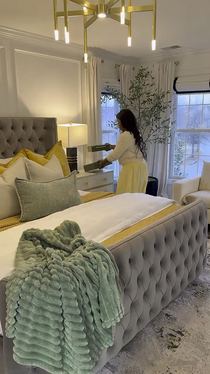 Spring bedroom refresh with pops of earthy green and sunny yellow

#LTKSaleAlert #LTKHome