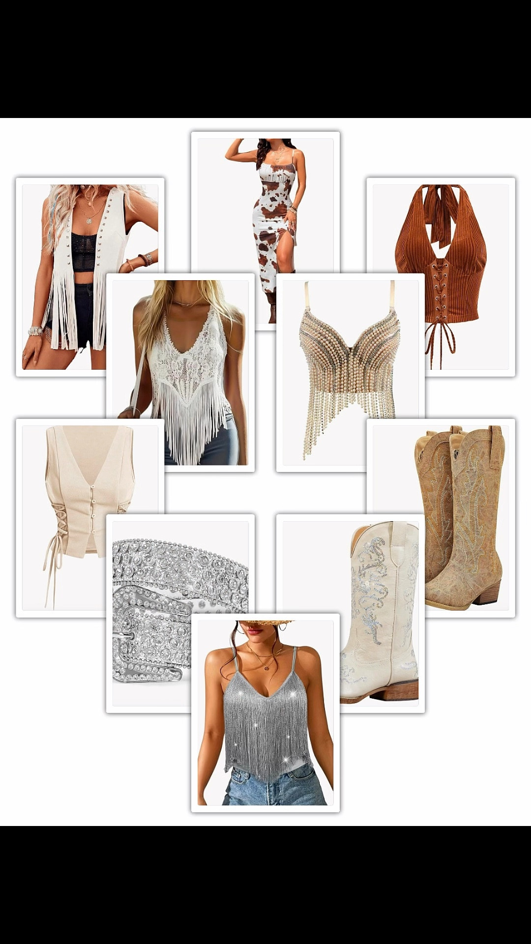 Boots, fringe, and a little bit of sass 🤠✨
These Amazon finds are giving country concert baddie energy and I am here for it 🔥

From flirty dresses to the perfect boots + accessories… these are the pieces that turn heads from the tailgate to the encore 🎶

Trust me—you’re gonna want to add to cart before your next concert night 💃

Shop all my faves in my LTK 🤎

#countryconcertoutfit #amazonfinds #concertoutfitideas #westernstyle #ltkstyle #countrygirlstyle #amazonfashion #summeroutfits #concertready #cowgirlvibes

#LTKFestival #LTKgrwm #LTKootd