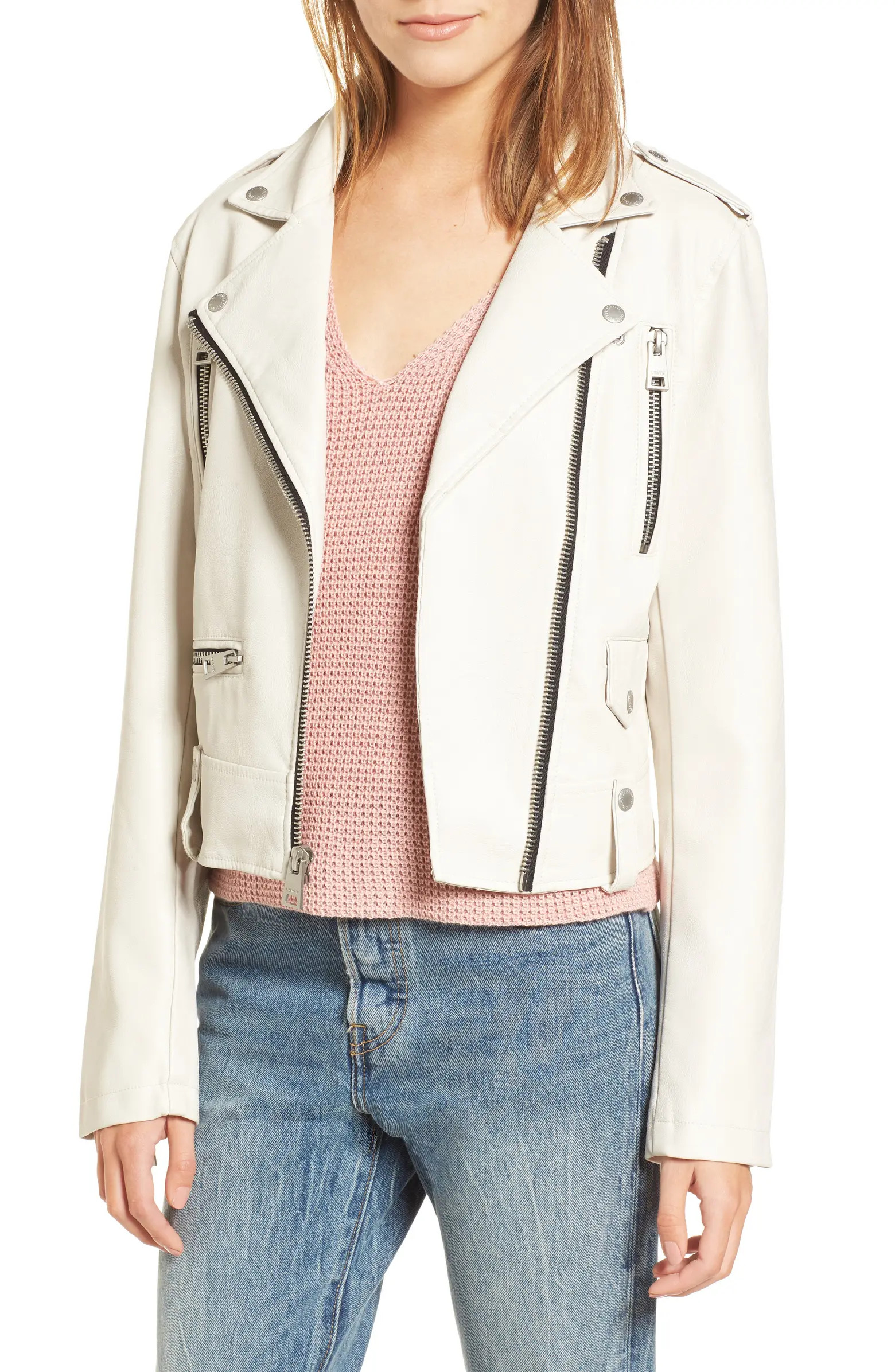 Faux Leather Moto Jacket | Nordstrom