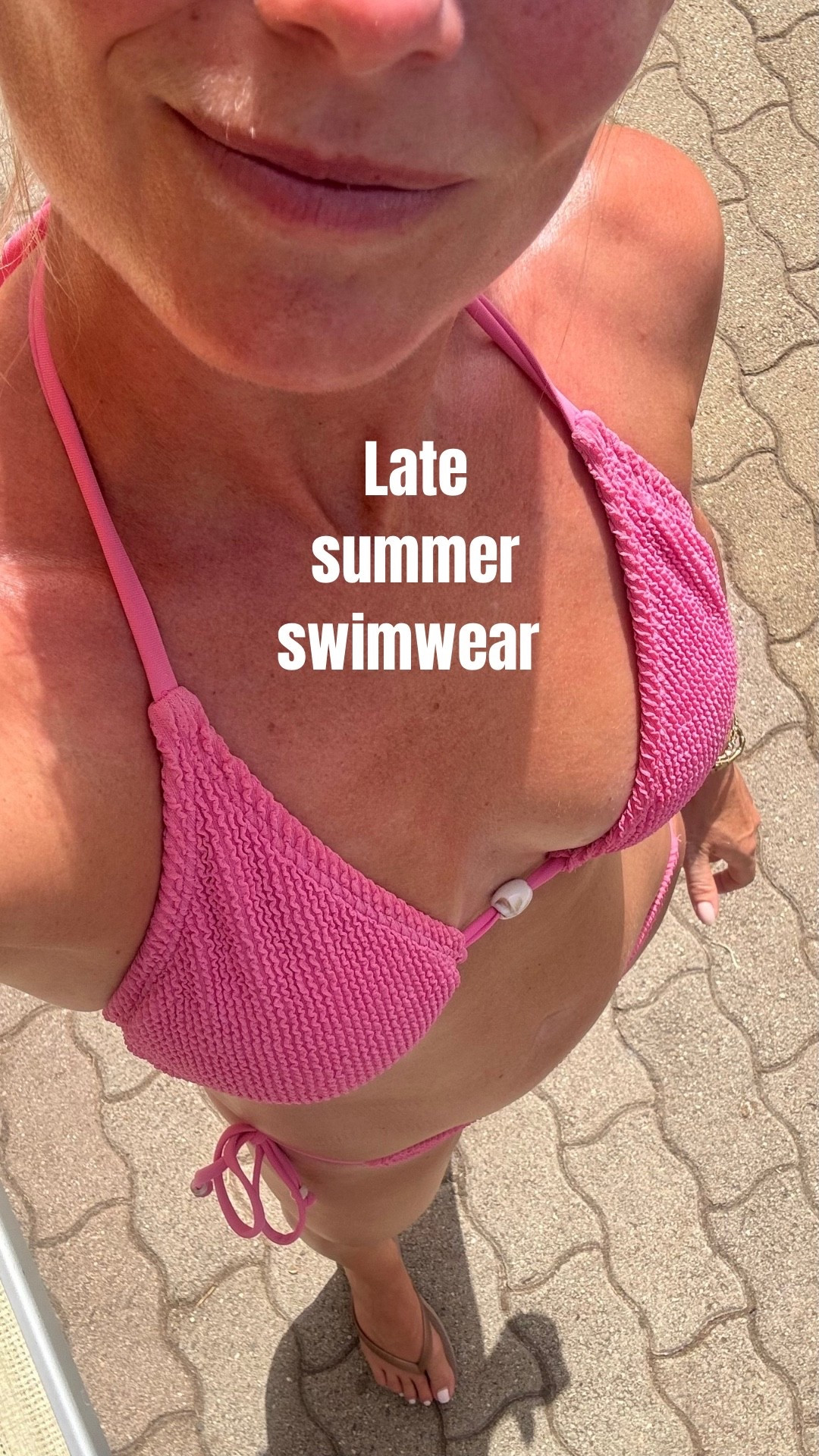 It can be hard to find swimwear at this time of year with much sold out but this crinkle bikini is lovely. 

I find it hard to find swimwear that isn’t too cut away at the bottom and these are just right 

I also have it in white. 

I size up in these. 

Swimwear

#LTKsummer #LTKtravel