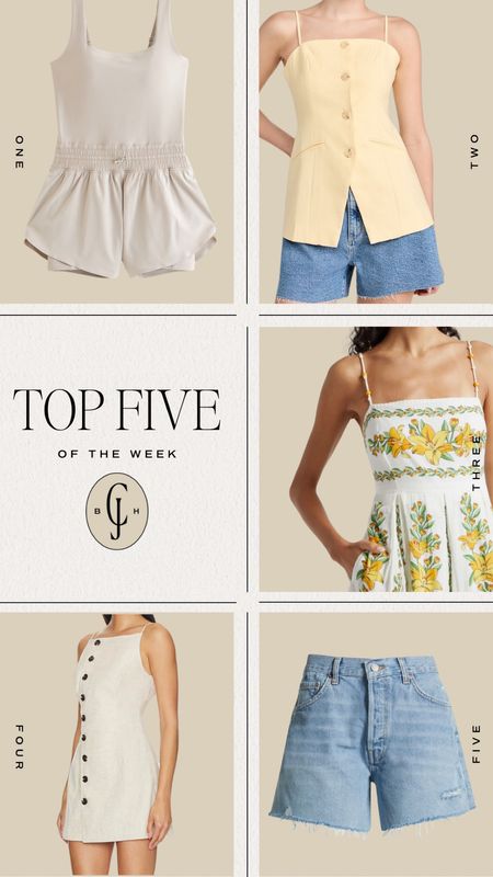 Shop the top 5 products on my page this week! #summer #bestsellers

#LTKSummerSales #LTKSeasonal