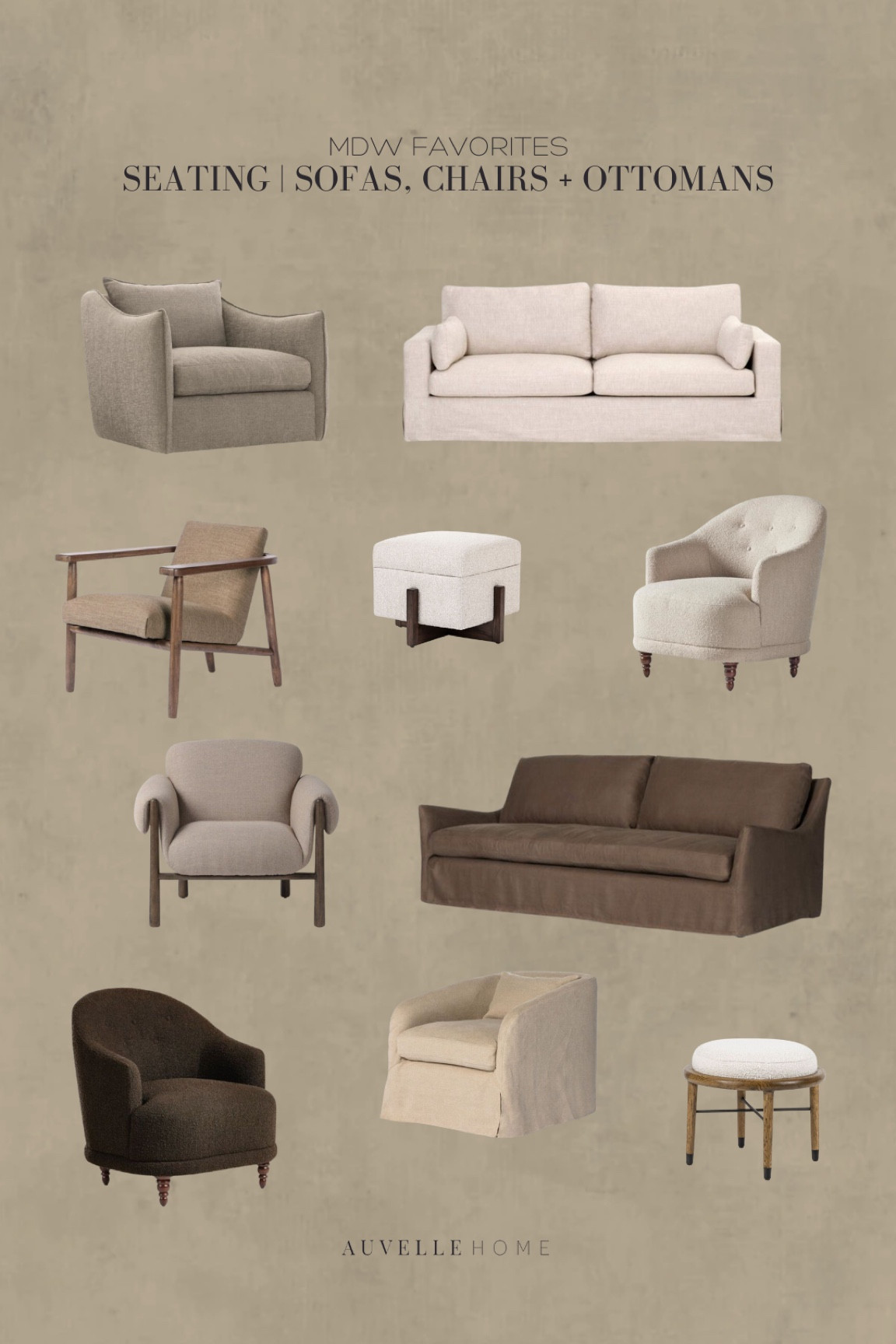 sofas, accent chairs, ottomans 

#LTKHome