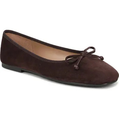 Sam Edelman Alie Ballet Flat in Amber Gold at Nordstrom, Size 8 | Nordstrom