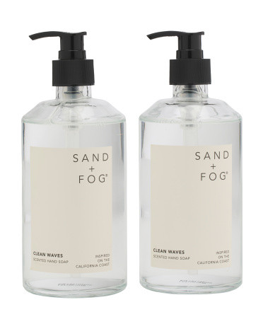 Set Of 2 15.7oz Glass Hand Soap Sink Set | Bath | Marshalls | Marshalls
