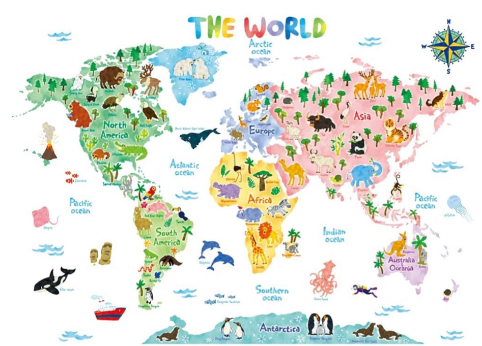 World map we are using for our homeschool room 🤍🌎🧺🌿

#LTKKids #LTKBacktoSchool #LTKFindsUnder50
