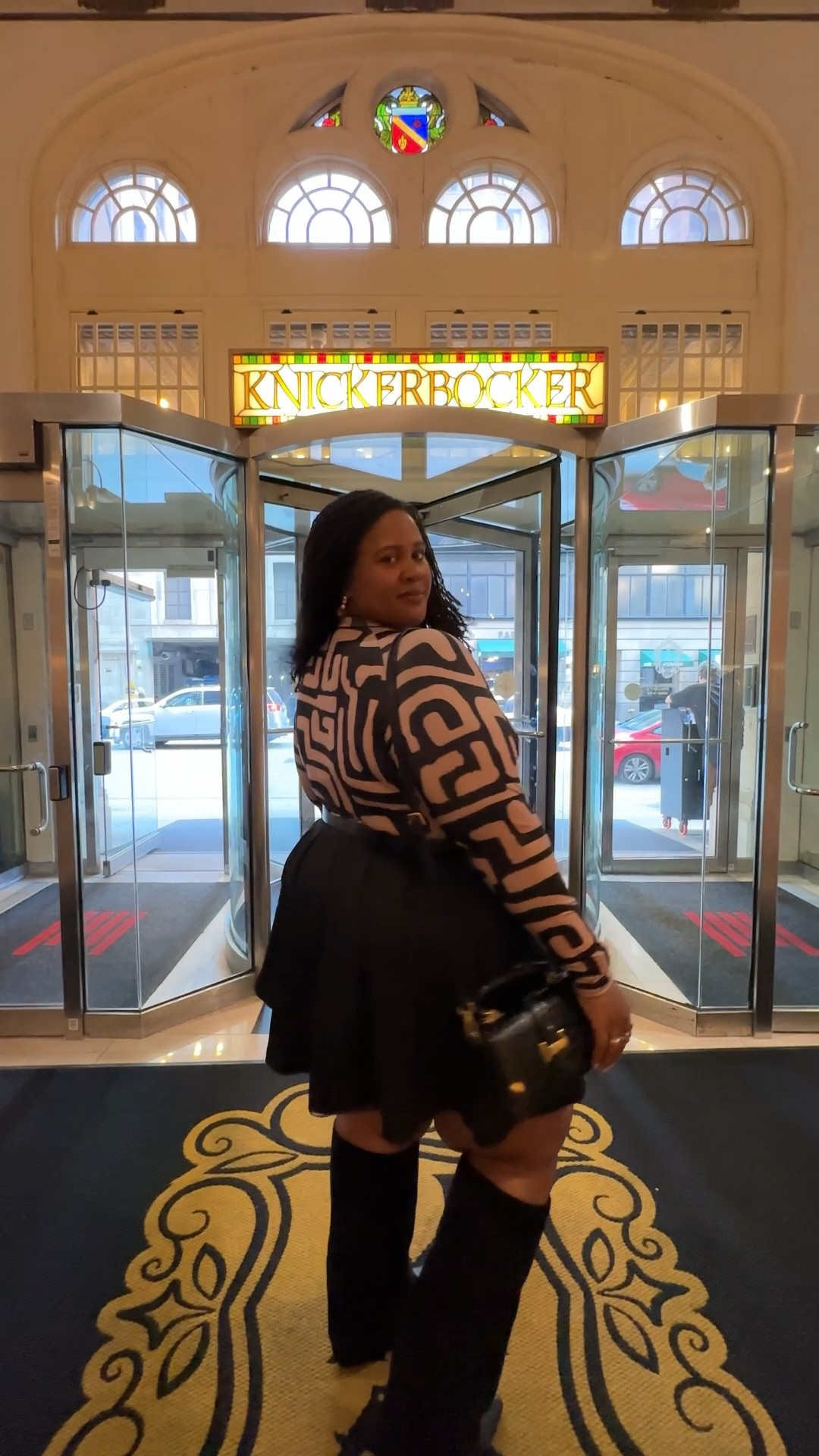 OBSESSEDDDDD!!!! The black fold over boots are in a size 12. They are a kitten heel and are wide foot AND wide calf friendly. The skirt is from Cider in a size 24. It comes with a belt, but I bought a better one from Amazon. I got the 42-47in size, and it’s part of a set of 3. Since I didn’t wear tights with these, I threw on my shorts from Oeak which are in a 3X, and they made it so comfortable.

As for the tan and black bodysuit, it is from D’IYANU! I bought it a year ago and this style is sold out. They have other options. I’m wearing a 3X. I can’t link to them here, but you can check out their website and use my code “EM15” for 15% off your purchase. 

🏨 Lastly, if you happen to be in Chicago, I stayed at the Millennium Knickerbocker Hotel. Don’t let the name fool you! It was a beautiful antique hotel with a bar, valet parking and breakfast. It was inexpensive and in the heart of Downtown Chicago near the Water Tower. I got the Superior King Room. It was perfect for 1-2 people

#LTKPlusSize #LTKStyleTip #LTKShoeCrush