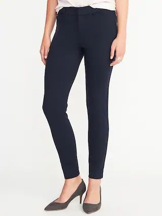 Mid-Rise Built-In Sculpt Ponte-Knit Pixie Ankle Pants for Women | Old Navy US