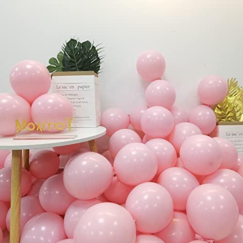 100pcs 10" Party Decoration Pastel color Balloons Macaron Candy Colored Latex Balloons for Birthday  | Amazon (US)