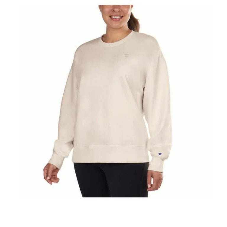 Champion Ladies' Sueded Crewneck Cream- XXL | Walmart (US)