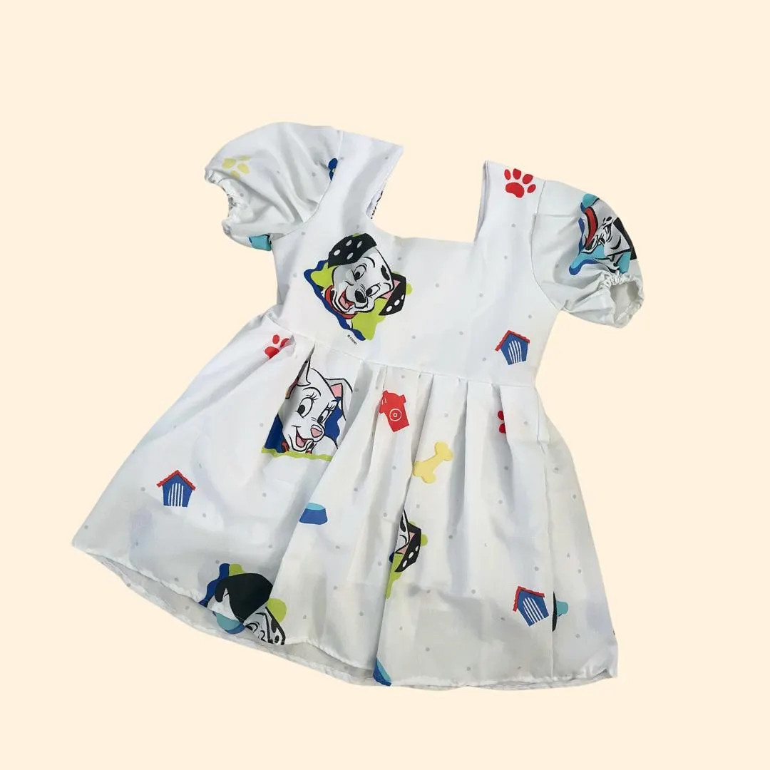 VINTAGE SHEET DRESS // Dalmatian // 101 Dalmatians // Cruella Devil // Disneyland // Womens Extra... | Etsy (US)