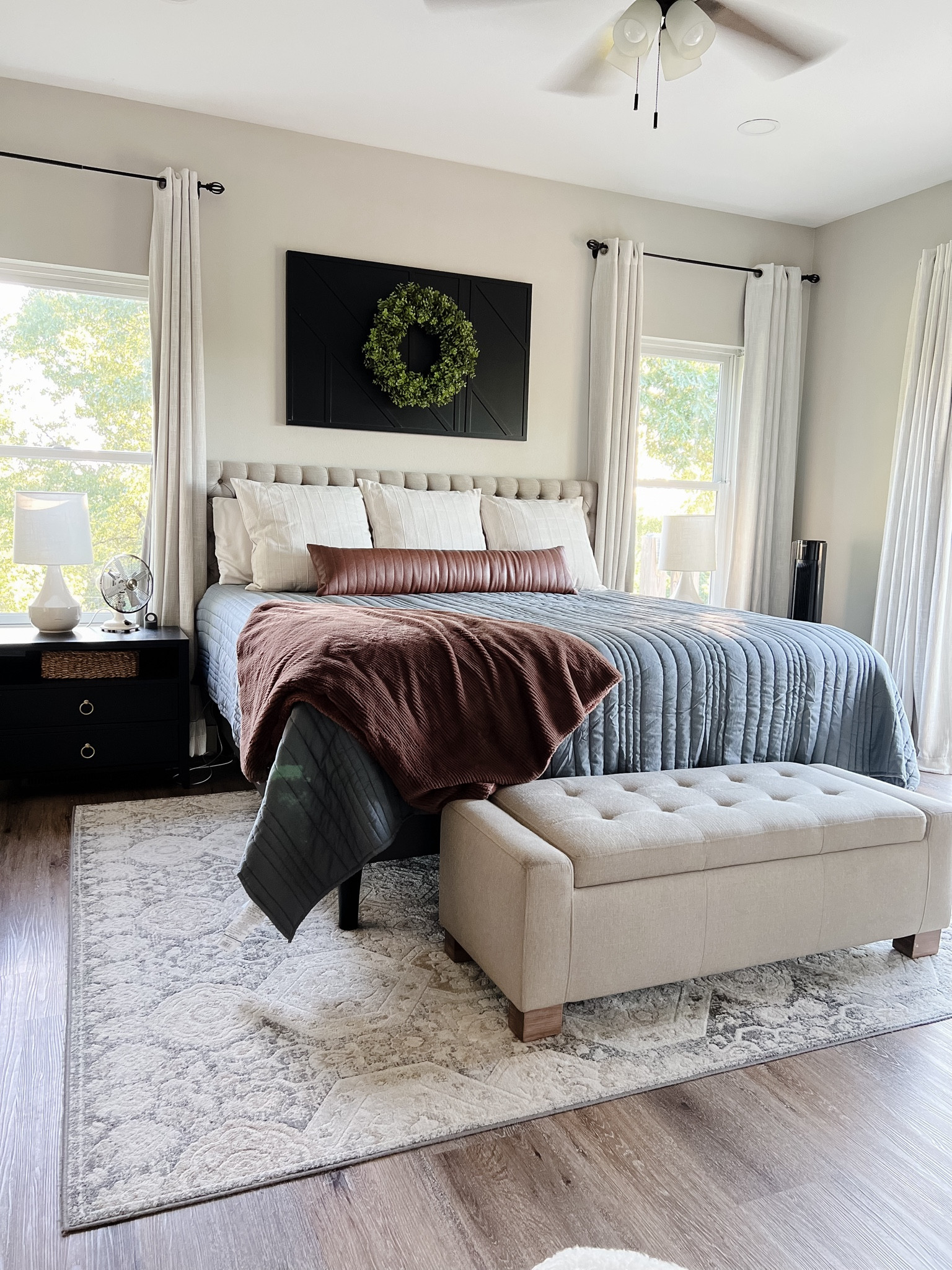 Bedroom changes! Added a dark quilt for coziness!


#LTKHome #LTKFindsUnder100 #LTKxWalmart