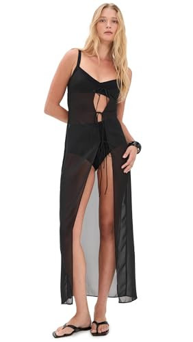 Lioness Women's Dune Maxi Dress, Noir, XXL | Amazon (US)