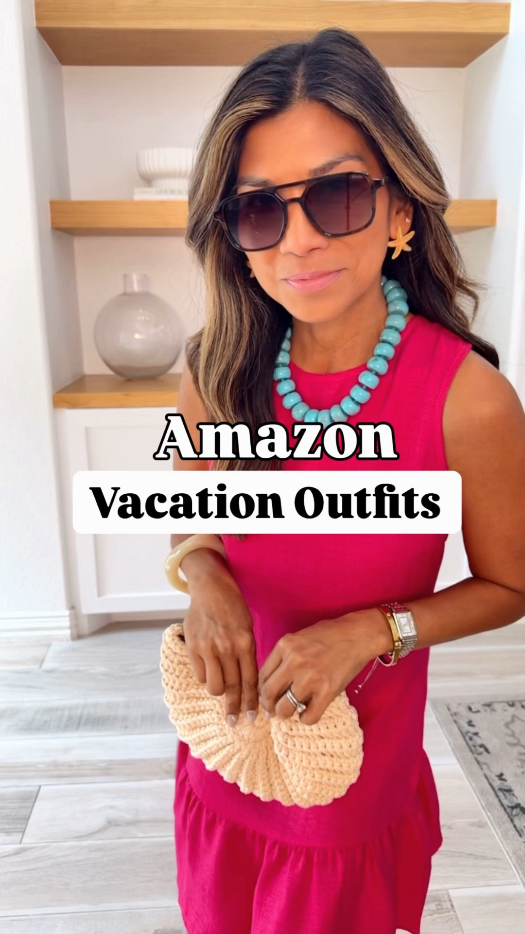 I’m 5’2” 118#ish for reference 
Wearing smalls in all tts except the 2-piece shorts set runs small in the shorts -I would size up. 
Sandals tts.
All accessories are linked.
Vacation outfits, resort wear, beach outfits, summer vacation, Amazon finds, over 50 style, midlife fashion, petite fashion,midlife women, affordable fashion, fashion over40 

#LTKTravel #LTKOver40 #LTKPetite