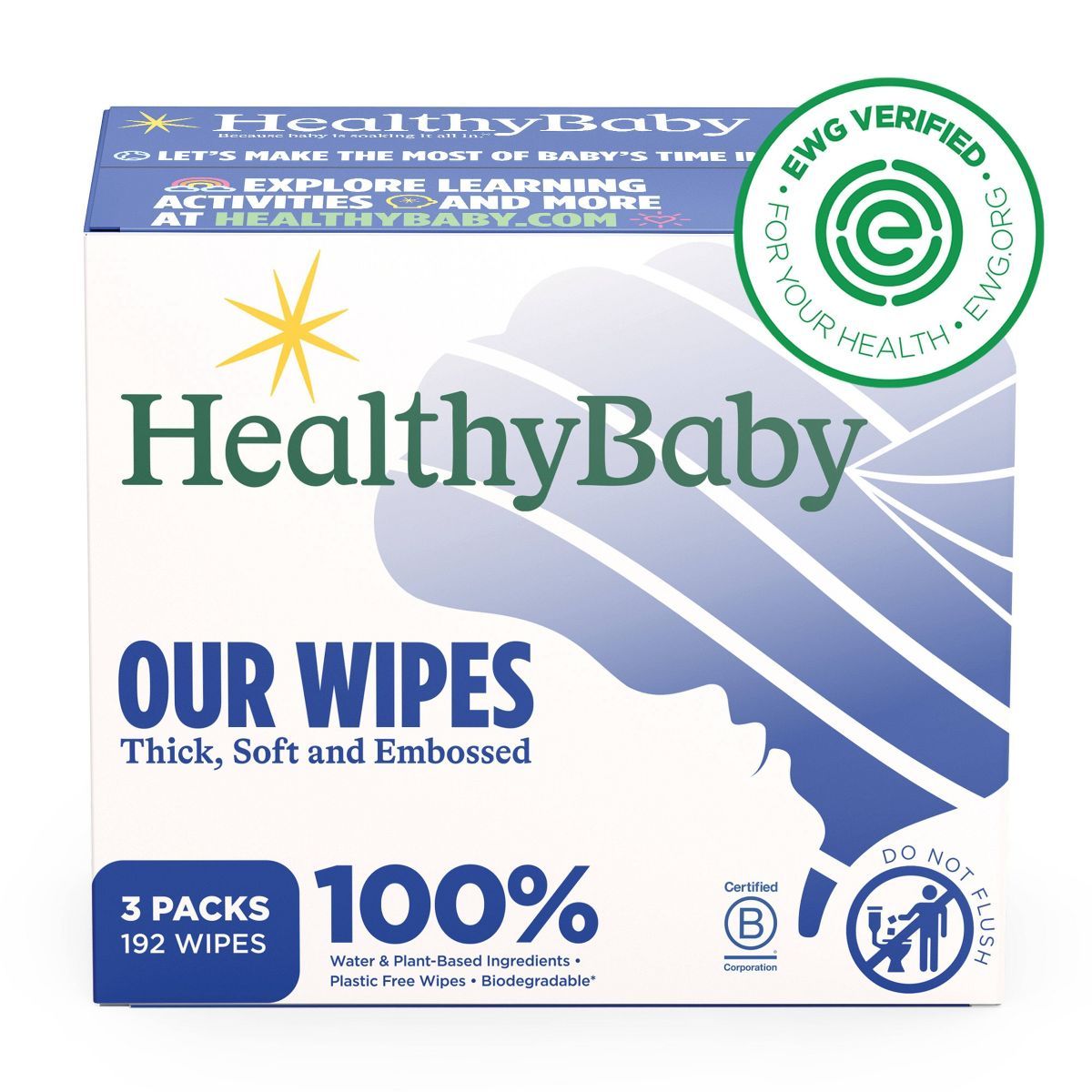 HealthyBaby Wet Baby Wipes - 192ct | Target