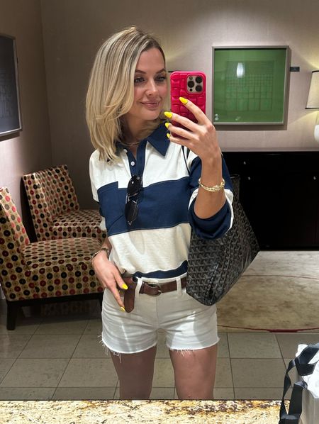 Love a rugby polo. Almost entire look is from Madewell

#LTKSeasonal #LTKstyletip