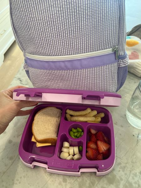 Toddler backpack + lunch box 