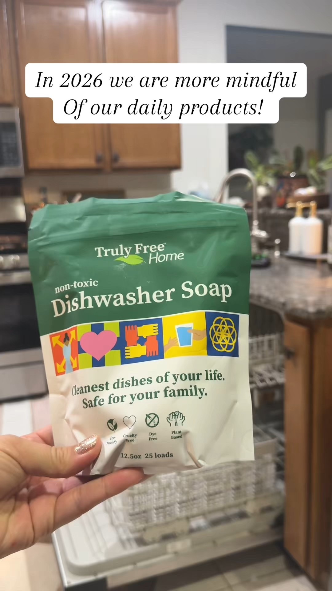 In 2026 let’s take one step closer to a more mindful and nontoxic lifestyle!! It doesn’t have to be all at once. It could be one product at a time as it runs out! Start with the dishwasher soap! 

 

#nontoxicliving #dishwasherswap #nontoxicswaps #trulyfreehome #nontoxichome 

#LTKselfcare #LTKHome