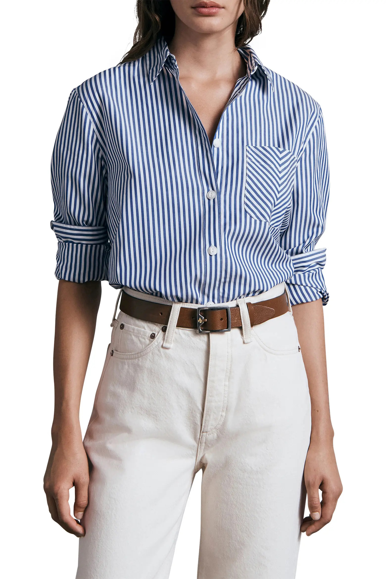 ICONS Maxine Stripe Button-Up Shirt (Women) | Nordstromrack | Nordstrom Rack