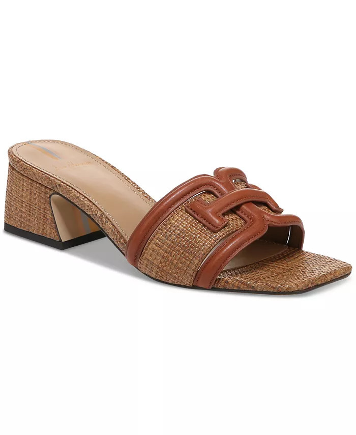 Waylon Block-Heel Slide Sandals | Macys (US)