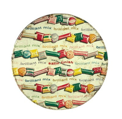 Vintage Luden's Reading PA Brilliant Mix Candy Tin Satin Finish Filled Centers | eBay US