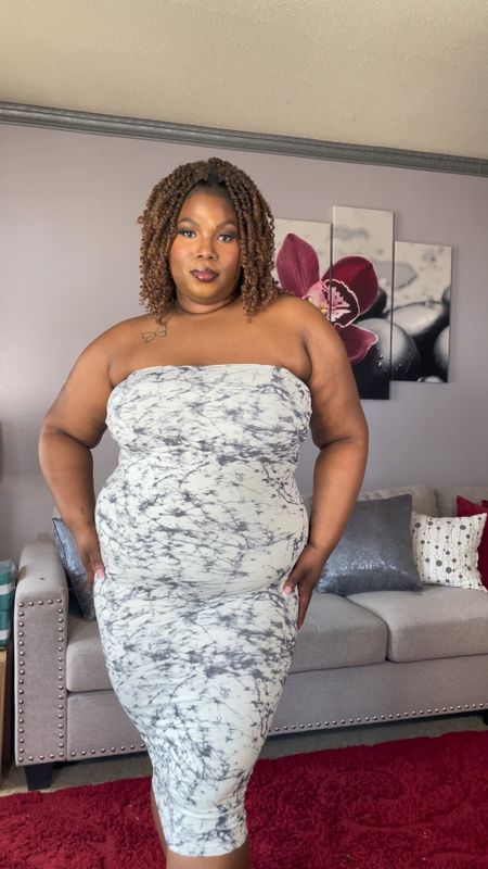 Yitty’s done it again- this convertible shaping dress is THAT GIRL🔥🤌🏾🤎 and let’s get into this pattern, I love it on me! 

#LTKplussize #LTKmidsize