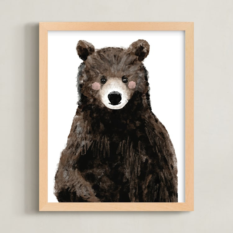 Baby Animal Bear | Minted