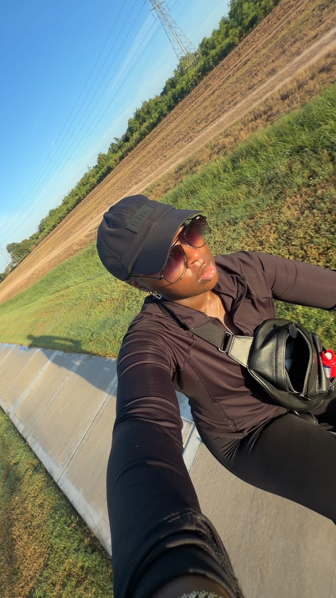 The way this KIN satin lined hat has been saving the day for me! I wear it all the time because I don’t have to worry about breakage when my hair isn’t styled.