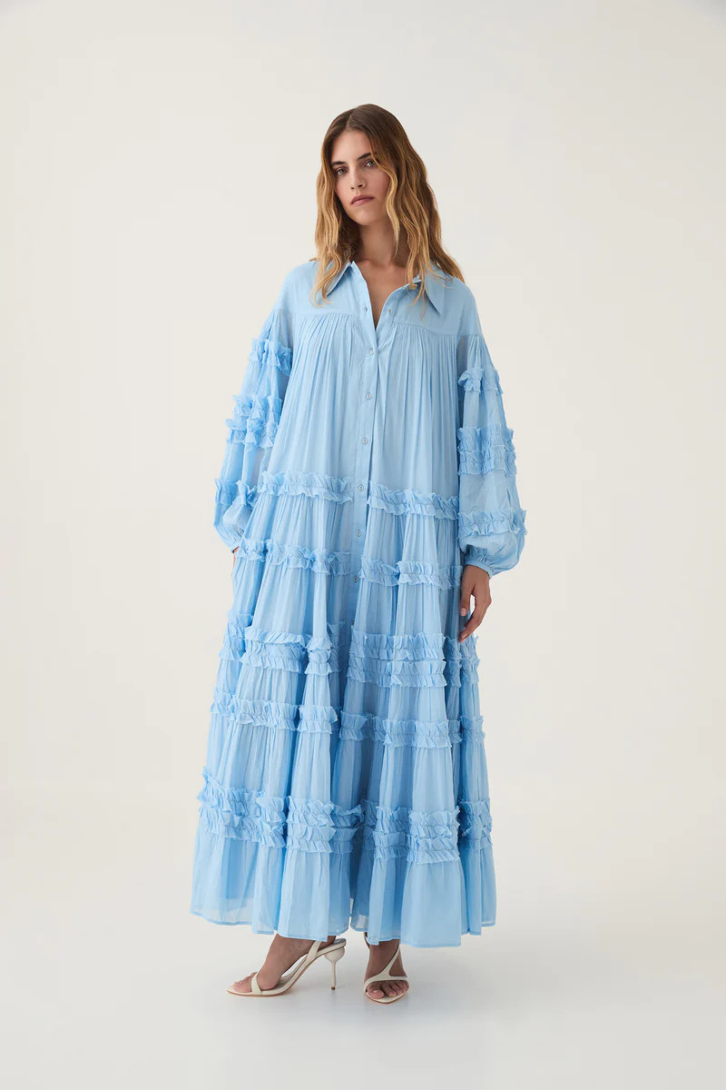 Pastiche Tiered Maxi Dress | aje. (New Zealand)
