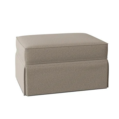 Olivia 28" Wide Rectangle Standard Ottoman | Wayfair North America