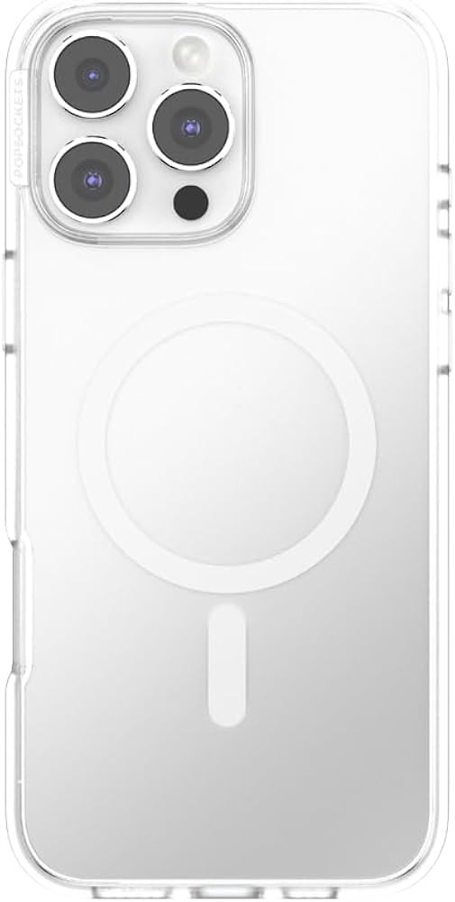 PopSockets iPhone 16 Pro Max Case Compatible with MagSafe, Phone Case for iPhone 16 Pro Max, Wire... | Amazon (US)