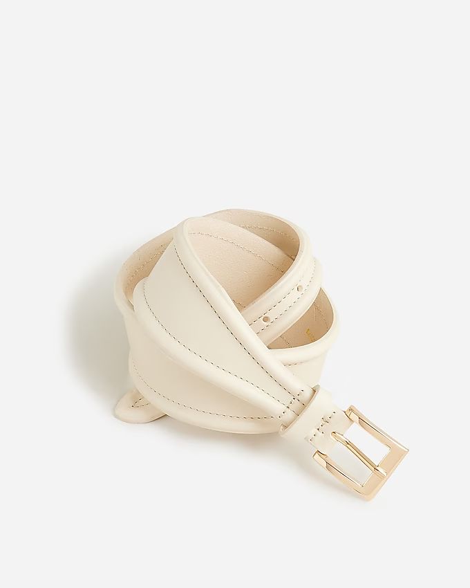 Tapered belt in Italian leatherItem BS179$79.50Color:Pale BoneSize:Select a SizeSize ChartsX-Smal... | J.Crew US