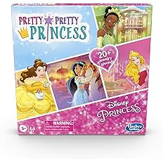 Pretty Pretty Princess: Disney Princess Edition Board Game Featuring Disney Princesses, Jewelry D... | Amazon (US)
