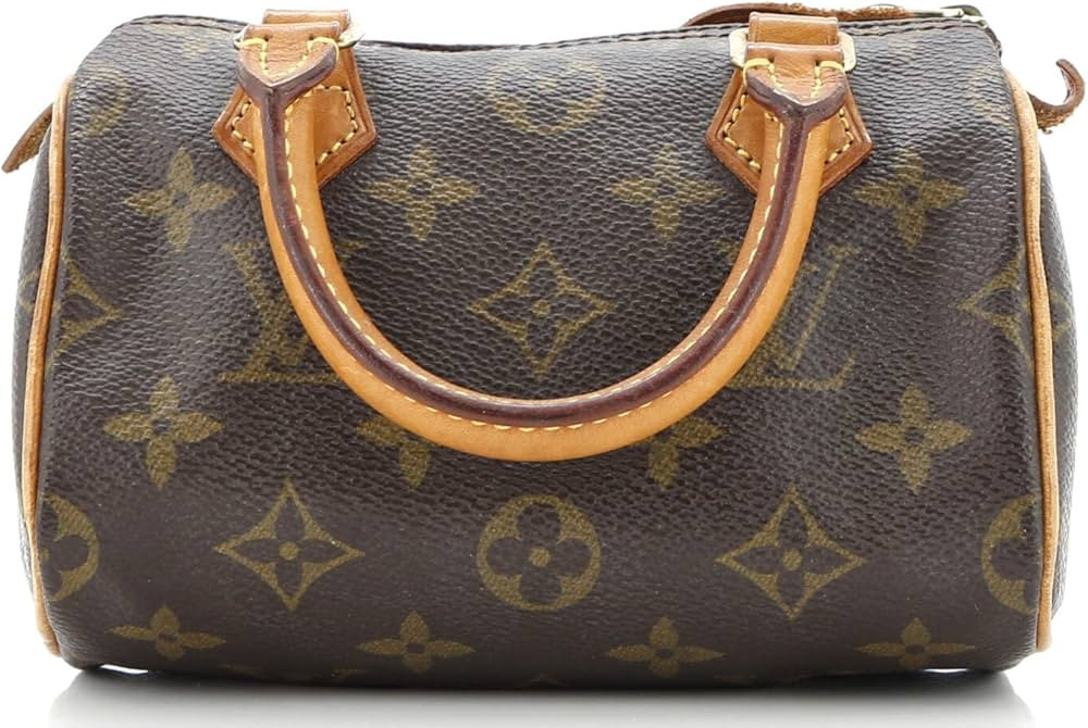 Amazon.com: Louis Vuitton, Pre-Loved Speedy Mini HL Handbag Monogram Canvas, Brown : Luxury Store... | Amazon (US)