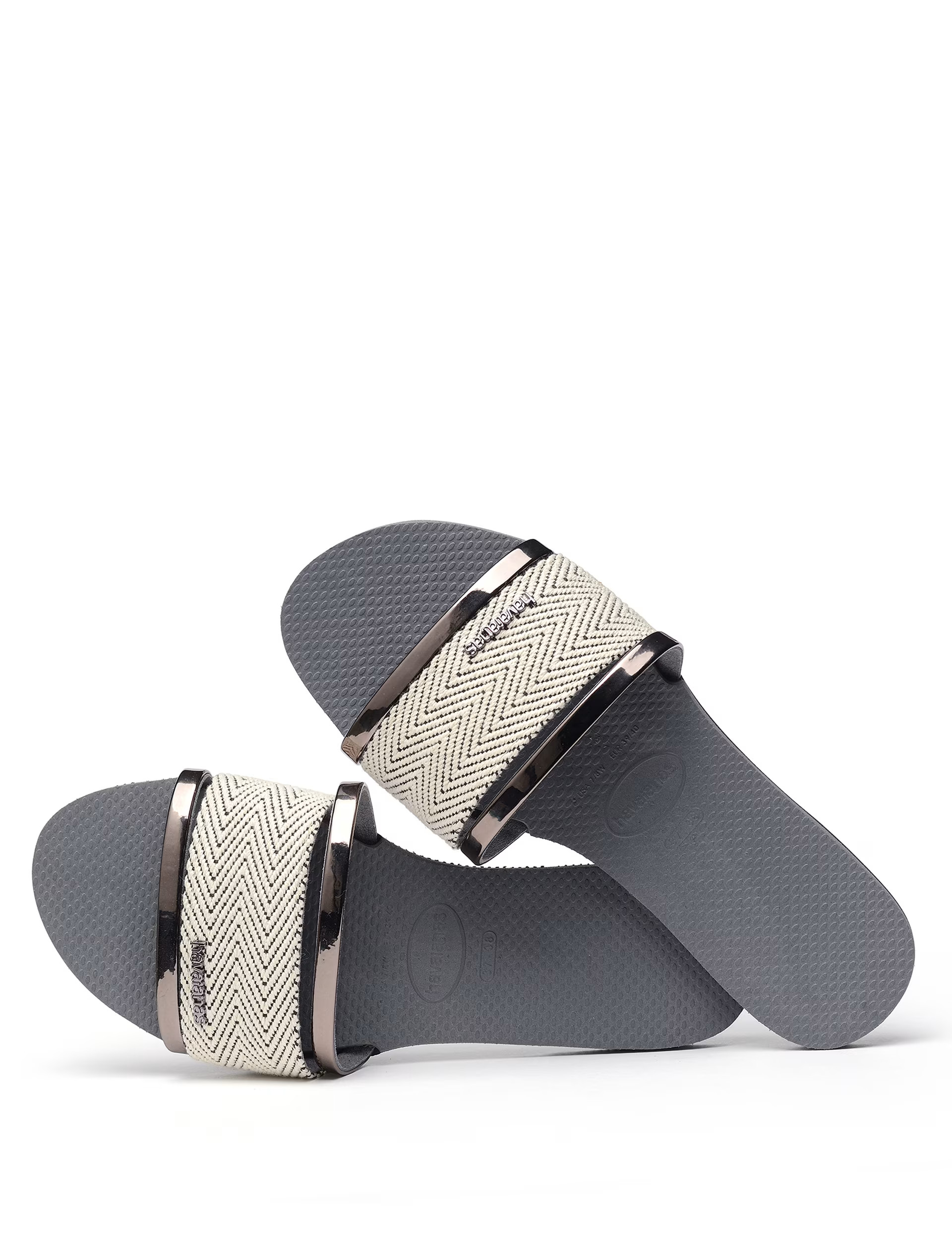 Woven Metallic Flip Flops | Marks & Spencer (UK)