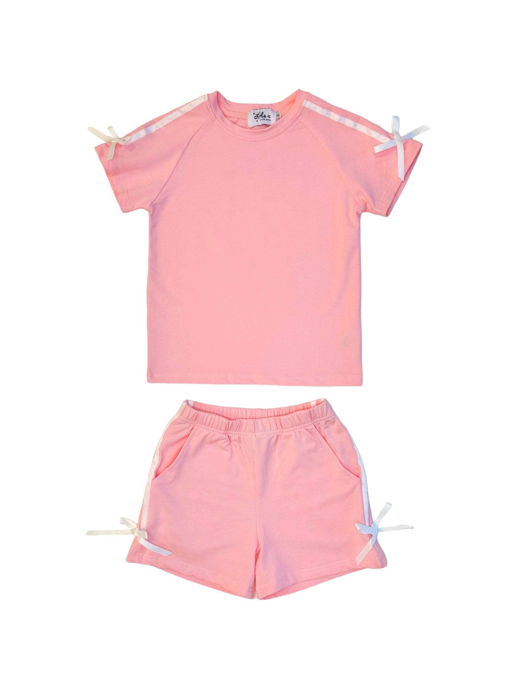 Sporty Bow Short Set | Lola + The Boys