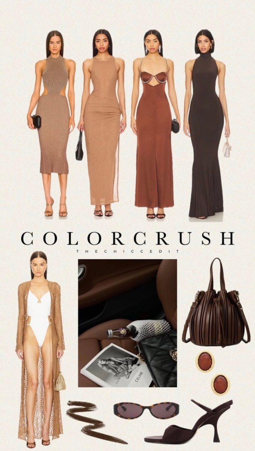 Color crush 🤎

#dress #heels #bag #sunglasses #coat 

#LTKgrwm #LTKOver40 #LTKootd