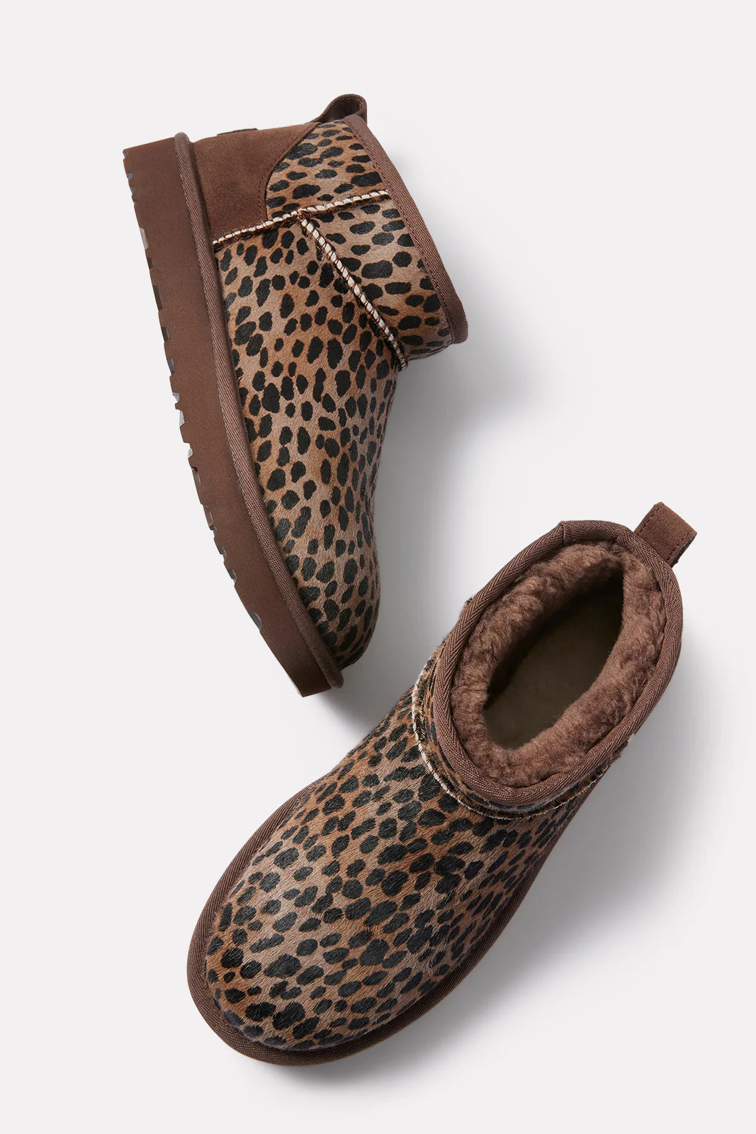 UGG Women's Classic Ultra Mini Caspian Shoes, Size 6, Brown | Evereve