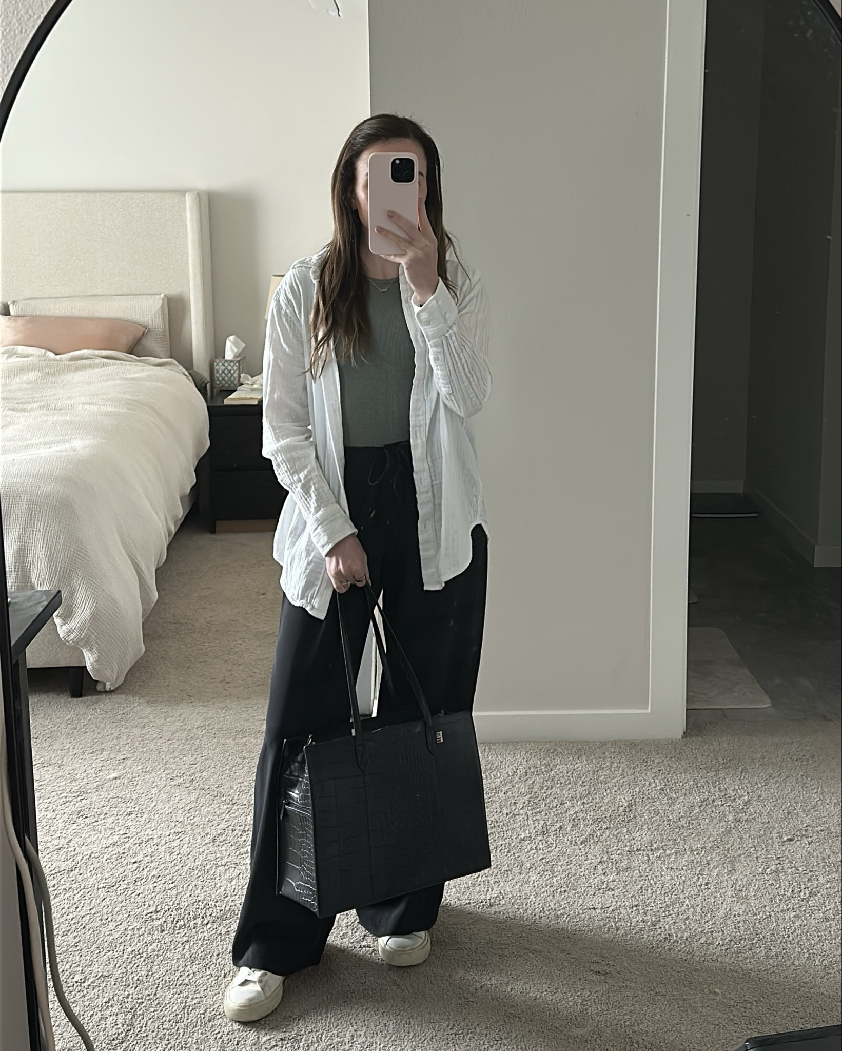 threw on a quick “work from coffee shop"ootd 

#LTKPetite #LTKSeasonal #LTKootd