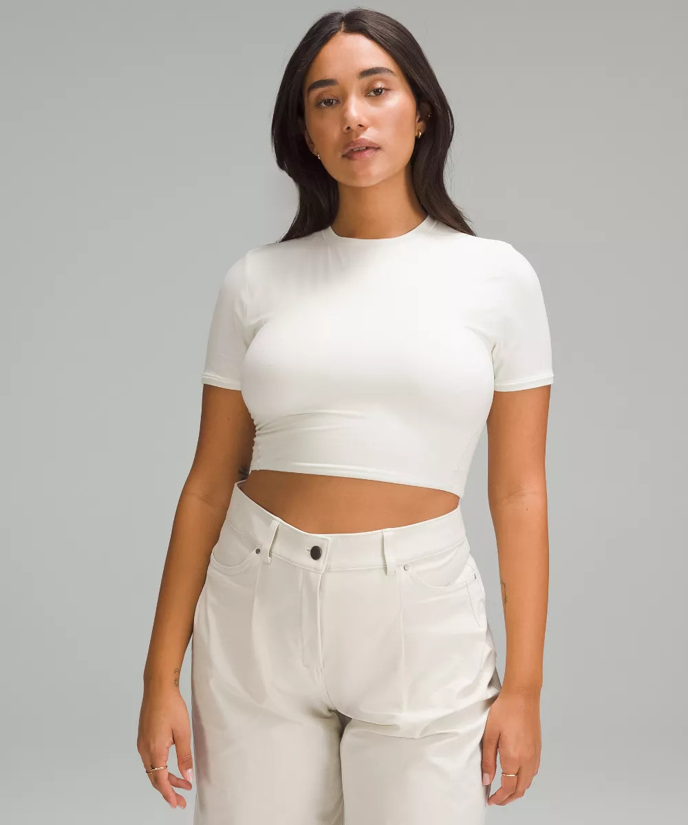Crewneck Cropped T-Shirt | Lululemon (UK)