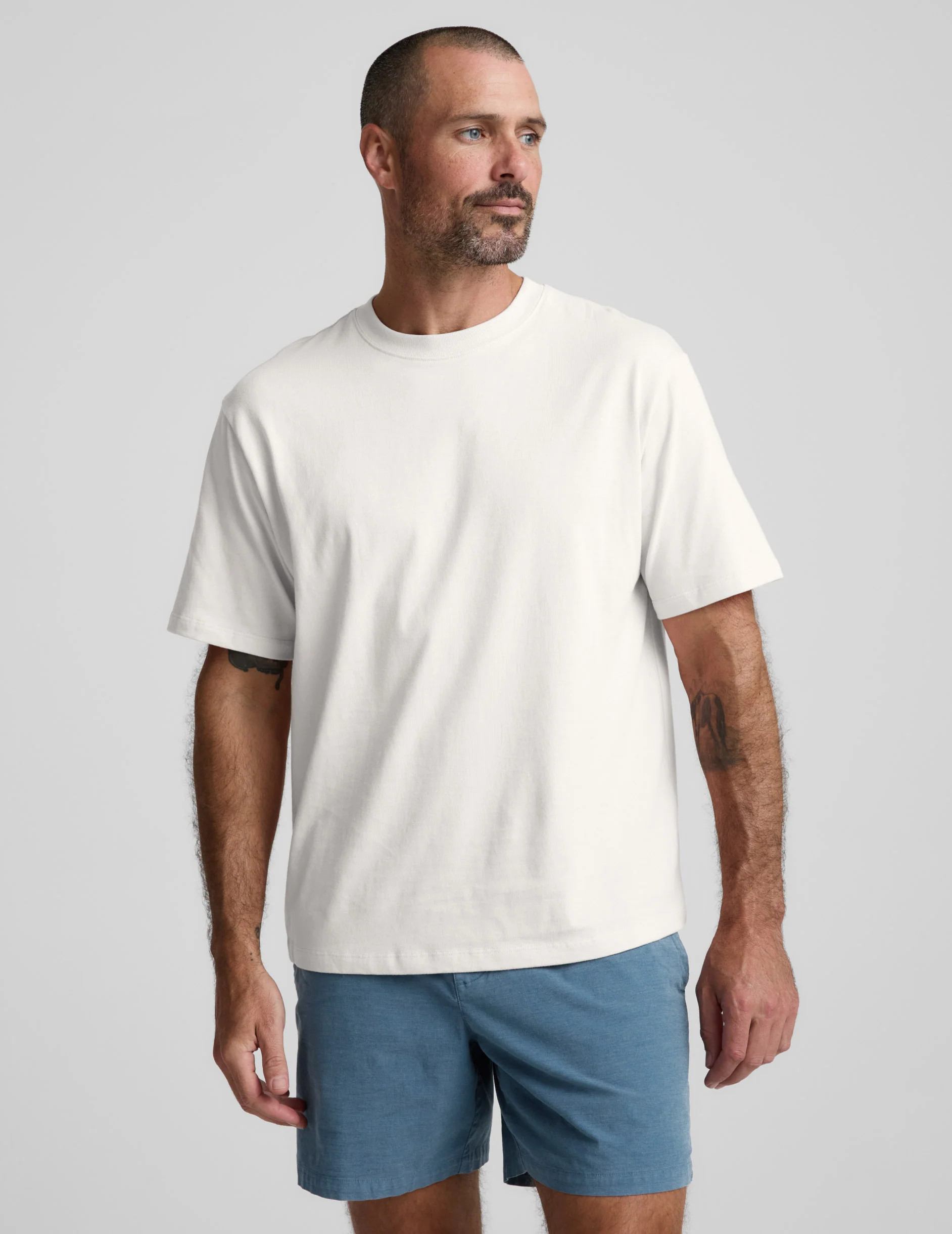 SoftKnit Men's Cotton Tee | Beyond Yoga | Beyond Yoga