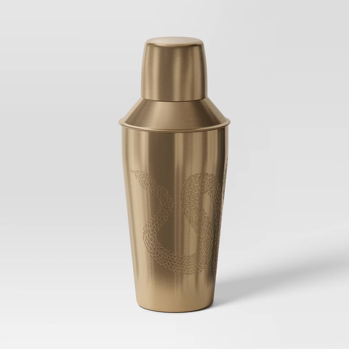 575ml Halloween Stainless Steel Snake Cocktail Shaker Gold - Threshold™ | Target