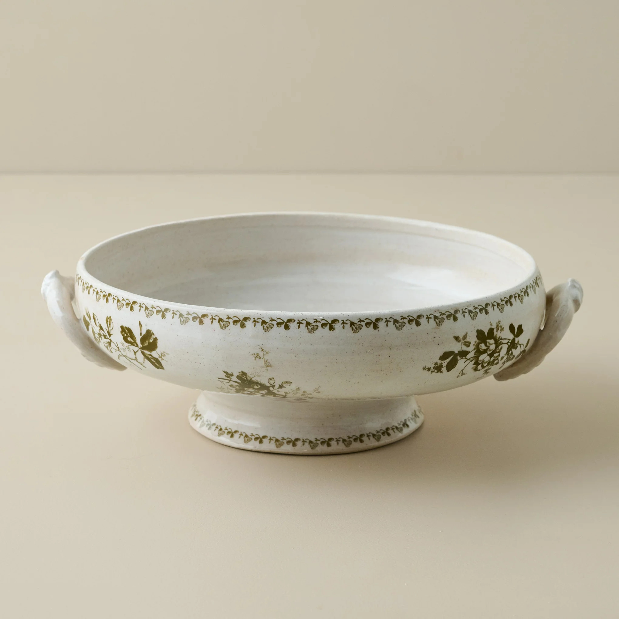 Heirloom Garden Floral Serving Bowl | Magnolia