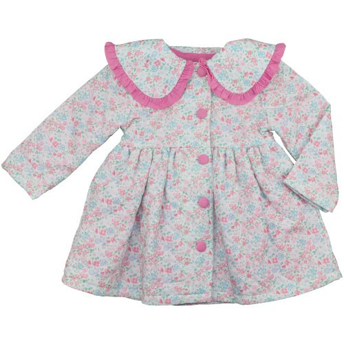 Pink Floral Coat - Shipping Late October | Cecil and Lou