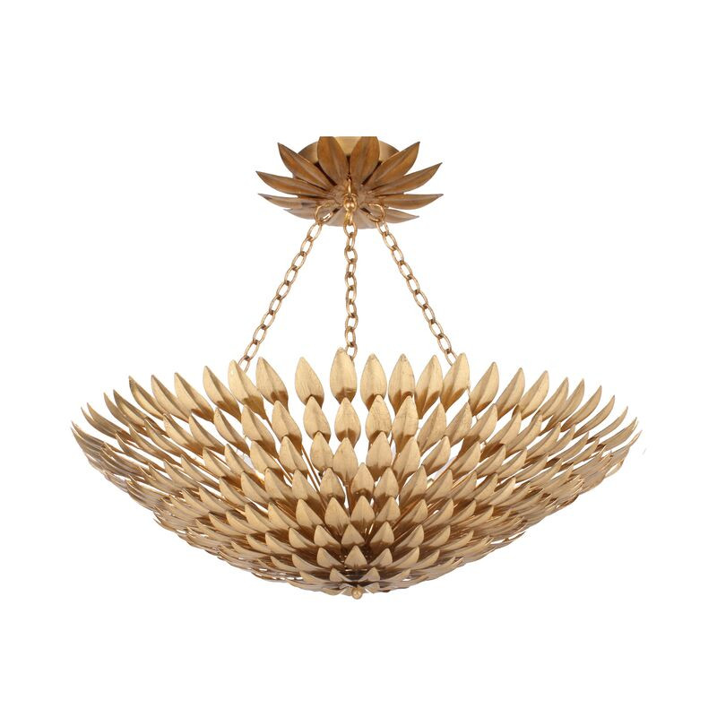 Broche 8-Light Chandelier, Gold | One Kings Lane