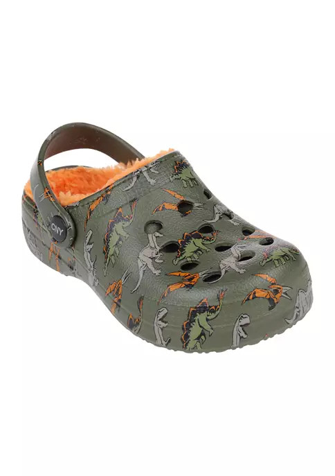 Toddler Boys Dino Print Clogs | Belk